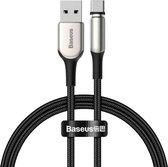 Baseus Geweven Nylon USB naar USB-C Magnetische Kabel 1M - 2 A