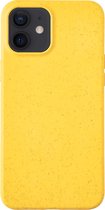 Geschikt voor: iPhone 12 Biodegradable hoesje - Geel