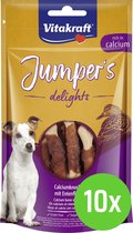 Vitakraft Jumpers Delights Eend Bonas 80 gram Hond - 10 verpakkingen