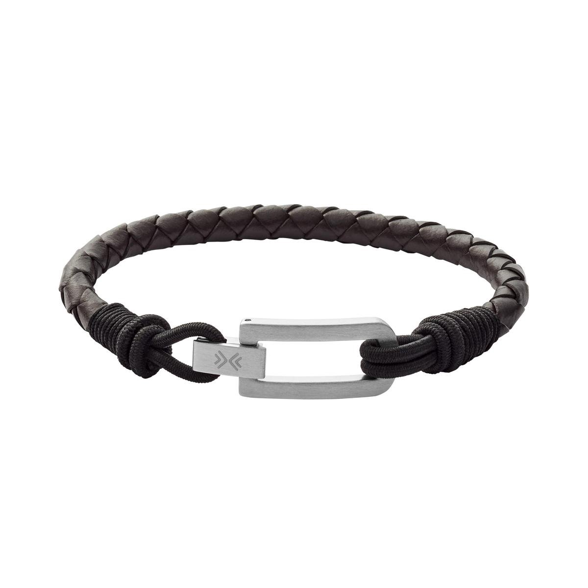 Skagen SKJM0180040 heren armband - D Link leather - 190 mm