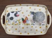 Alex Clark Dienblad Large Farm ~ Melamine Tray Boerderij