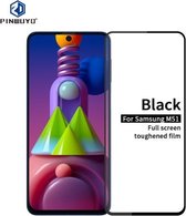 Voor Samsung Galaxy M51 PINWUYO 9H 2.5D Volledig scherm gehard glasfilm (zwart)