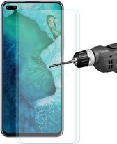 Voor Huawei Nova 6 2 STUKS ENKAY Hoed-prins 0.26mm 9 H 2.5D Gebogen Rand Gehard Glas Film