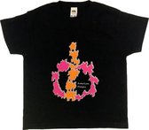 Anha'Lore Designs - Tribal - Kinder t-shirt - Zwart - 5/6j (116)