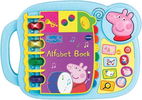 VTech Peppa Pig Alfabet Boek + Licht en 
