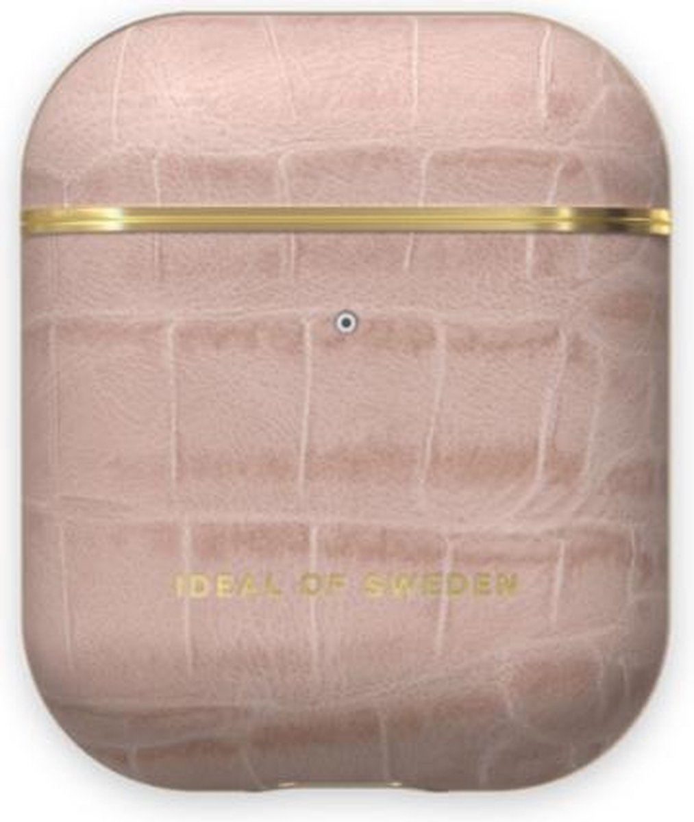 iDeal of Sweden AirPods Case PU voor 1st & 2nd Generation Rose Croco