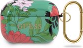 Guess Guess Groen AirPods Pro Case - Bloemenpatroon