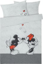 Disney Mickey Mouse Dekbedovertrek 140 x 200 cm - Mickey & Minnie