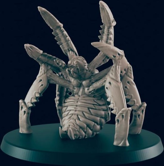 Afbeelding van het spel 3D Printed Miniature - Giant Spider - Dungeons & Dragons - Beasts and Baddies KS