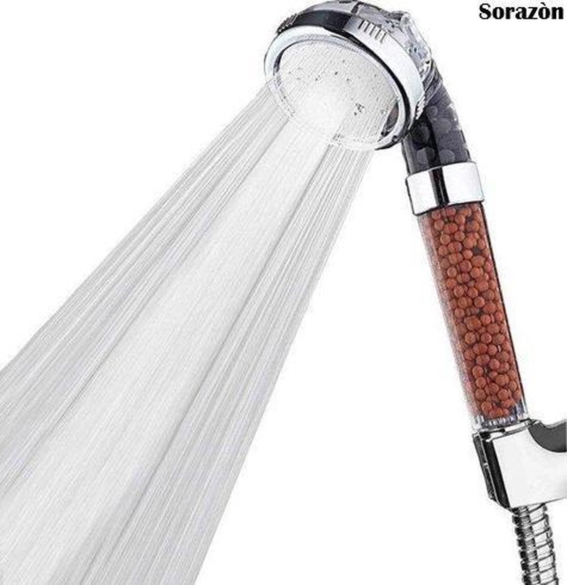 Luxe waterbesparende douchekop Ionisch Hoge kwaliteit 3 functies