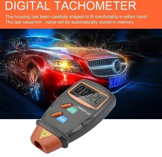 digitale tachometer toerental rpm meter - Tip Top vintage audio
