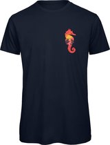 Seahorse - Dieren T-Shirt Heren - Katoen