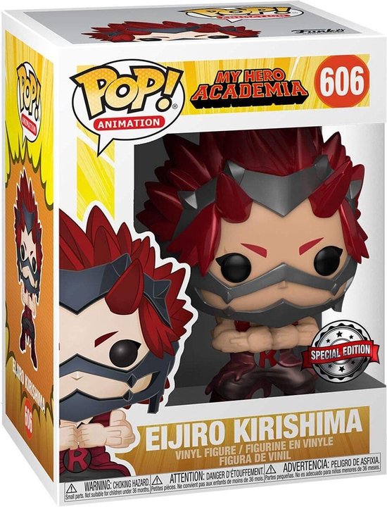 Funko POP! Animation My Hero Academia Eijiro Kirishima #606