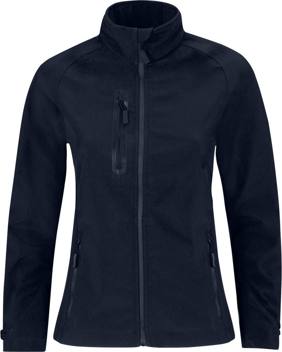 B&C Dames X-Lite Softshell Jacket Blauw