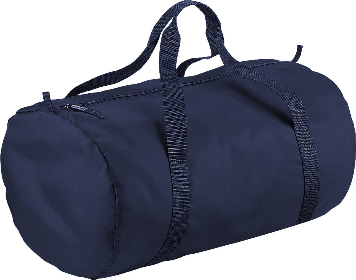 BagBase Packaway Vatzak / Duffle Waterbestendige Reiszak (32 Liter) (Pakket van 2) (Franse marine/Franse marine)