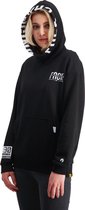 FnckFashion  Dames Unisex Hoodie DISTANCE "Limited Edition" Zwart Maat L