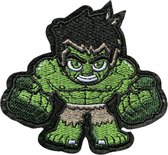 Strijkapplicatie Hulk - Groen - Superheld