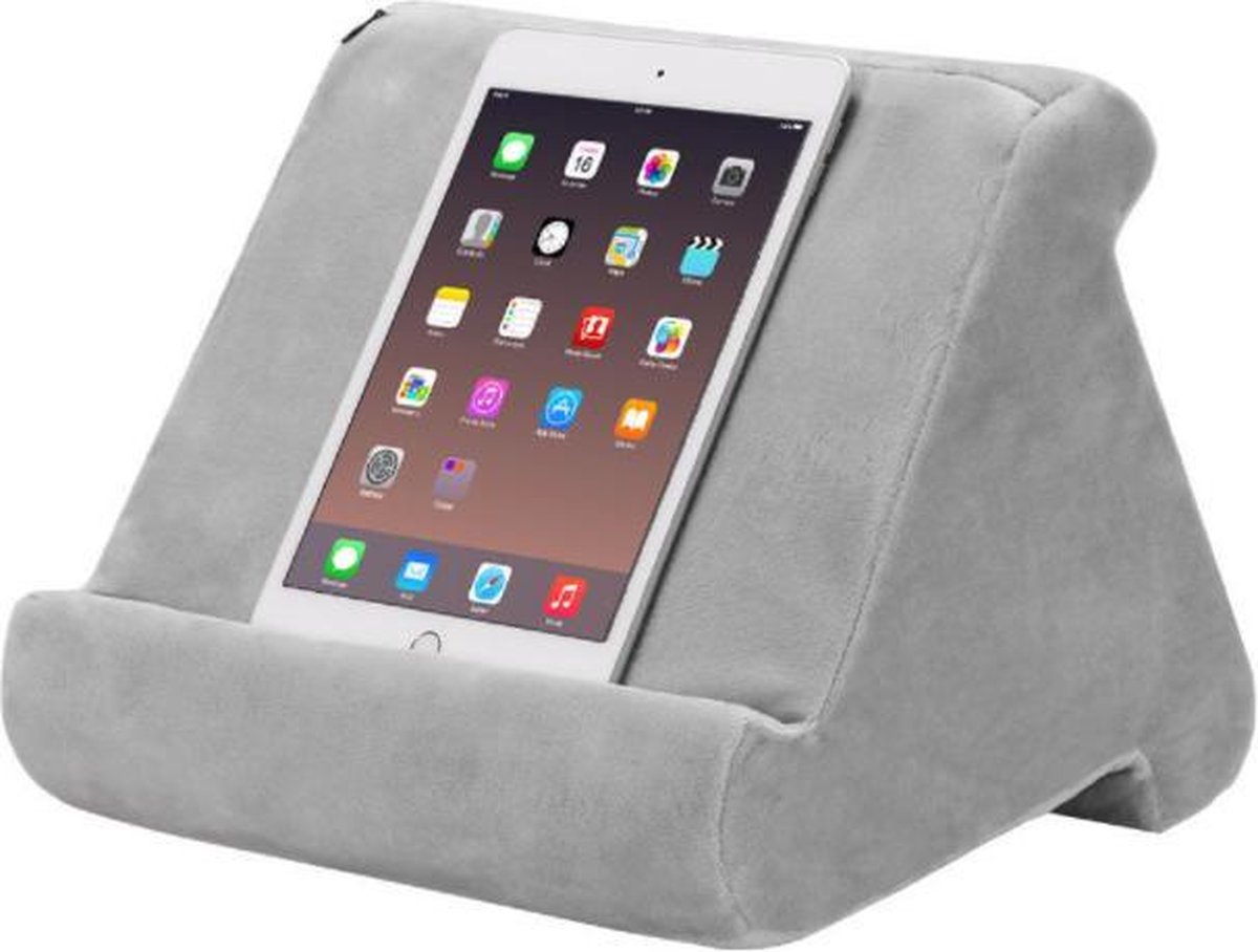 Lovi's ® Tabletkussen Grijs Tablethouder Tablet Standaard Ipad