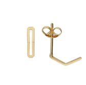 Glow 206.0459.00 oorknoppen goud goudkleurig