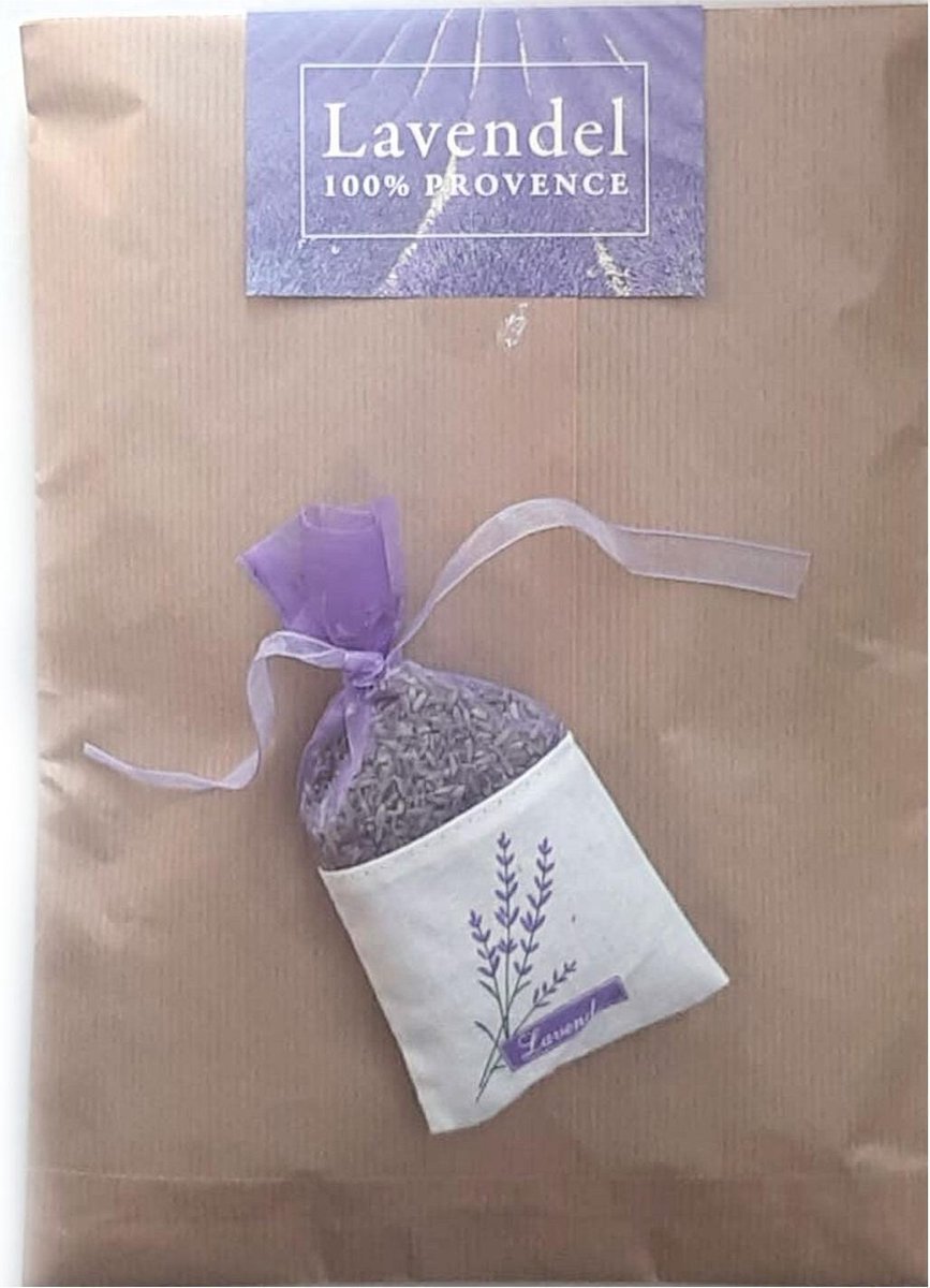 Gedroogde Lavendel 150 gram incl. 1 zakje met tekst lavender| lavendel uit  de Provence... | bol.com