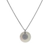 Glow 102.0217.42 ketting zilver zilverkleurig