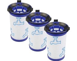 Vervang Steelstofzuiger Schuimfilter - Geschikt Voor Rowenta AIR FORCE 360 / X-Pert Essential 260 - Set Van 3 Schuimfilters