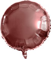 Folat - Folieballon Rond Brons - 45 cm