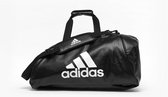 Adidas Training Sporttas Combat 2 in 1 Zwart/Wit - L