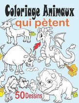 Coloriage animaux qui petent