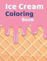 Ice Cream Coloring Book