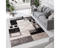 Tapiso Dream Vloerkleed Grijs Woonkamer Modern Laagpolig Tapijt Maat- 160x230