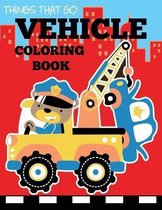 Preschool Coloring Books- Vehicle Coloring Book
