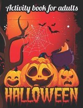 Halloween activity books for Adults