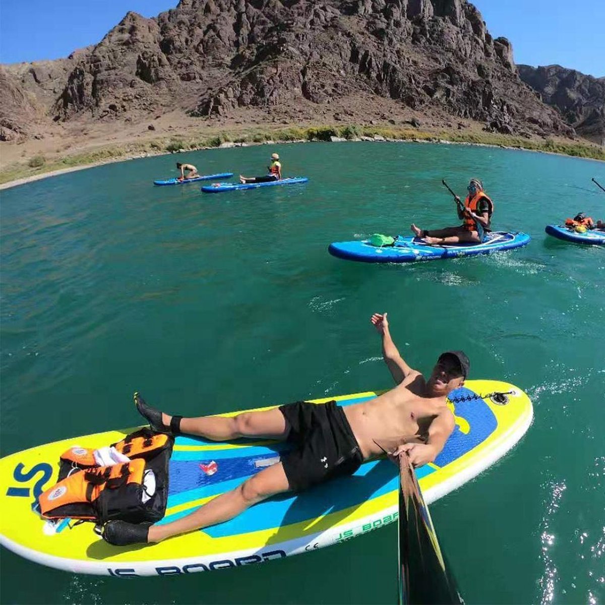 SUP board opblaasbaar | JS BOARD | Ripetta | 335 cm - complete SUP set ...