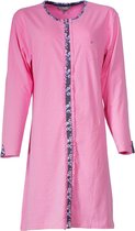 Irresistible Nachthemd Dames - Katoen - Doorknoop - Roze - Maat S