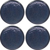 Gusta Table Tales bord indigo Ø20,5cm - set 4 stuks