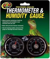 Thermomètre analogique de précision et jauge d'humidité ZooMed