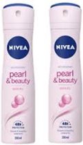 Nivea Pearl & Beauty Deo Spray - DUOPAK - 2 x 150 ml
