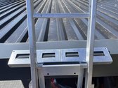 Ladderbeveiliging - Gegalvaniseerd staal - 150 x 270 x 370 mm