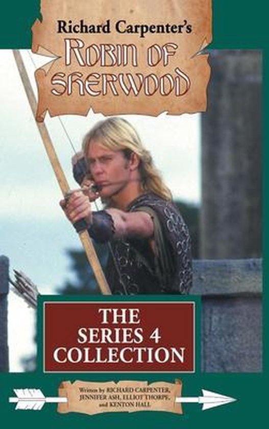 Richard Carpenter's Robin of Sherwood: The Series 4 Collection, met een blonde man met een pijl en boog.