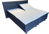 Elektrische boxspring Oslo - 180x200 cm - Incl. pocketvering matrassen en topper – Antraciet