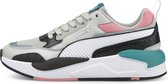 PUMA X-Ray 2 Square Unisex Sneakers - Gray Violet-Puma White-Puma Black-Peony-Parasailing - Maat 37.5