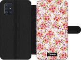 Wallet case - geschikt voor Samsung Galaxy A51 - Floral N°7