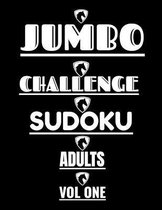 Jumbo Challenge Sudoku for Adults Vol 1