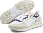 PUMA R78 FUTR Unisex Sneakers - Puma White-Nimbus Cloud-Prism Violet - Maat 36