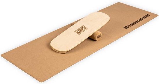 Foto: Indoor board flow balance board mat roller hout kurk