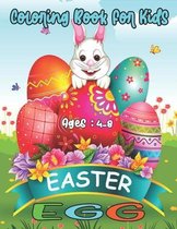 Coloring Book For Kids Easter EGG