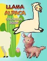 Llama Alpaca Coloring Book