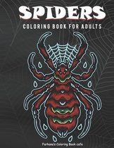 Spider's Coloring Book For Adults