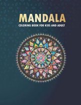 mandala coloring book for kids and adult